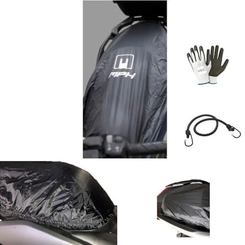 DESCRIZIONE E CARATTERISTICHE PRODOTTO: TELO COPRISELLA IMPERMEABILE IN TESSUTO OXFORD+OMAGGIO SOTTOCASCO - coprisella impermeabile universale antistrappo 100% Polyestere - protegge dal freddo, dal gelo e neve - protegge dai raggi solari - protegge dall'acqua - protegge dallo sporco degli uccelli e dagli alberi - mantiene la moto e/o scooter sempre pulito - ideale per uso interno/esterno - bordi elastici - colore nero - prodotto di ottima qualità, garantito al 100% - universale p