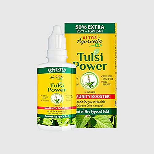 Ayurveda TULSI POWER AMRIT- IMMUNITY BOOSTER- 30ml*2(Pack of 2) Including 20ml extra (B0972SC43M) Amazon Price History, Amazon Price Tracker