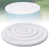 JYQOQH Couverture de Spa Gonflable, 140cm Couvercle Gonflable Rond, Couvercle Spa, Couverture de...