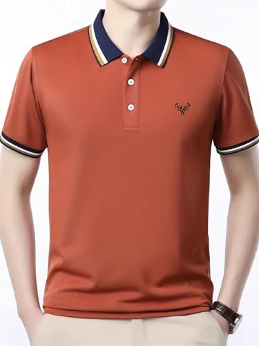 Image of Lymio Polo T Shirt for Men || T Shirt for Man || Collar T Shirt Style Men (Packs Also Available) (Polo-81-84)