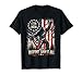 Bigfoot Saw It All 250 Years 1776 2026 4th of July USA Flag T-Shirt