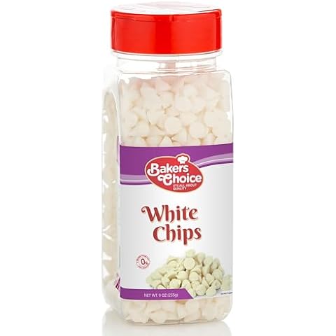 Baker's Choice White Chocolate Chips 9oz Cover