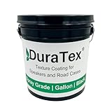 DuraTex® Spray Grade Gallon - Texture Coating for Speaker Cabinets, Road Cases, Metal, and Wood. Durable, water-based finish, scuff-resistant, and long-lasting protection. (Black Gallon)