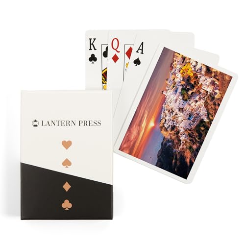 Santorini Grecia, 52 Naipes Poker