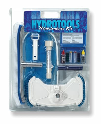 HydroTools Deluxe Swimming Pool Complete Cleaning Maintenance Kit - 18