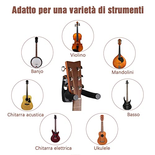 Vinabo Support Mural pour Guitare,Crochet de Guitare avec 5médiators, Support Guitare Mural, Support Mural Ukulele… - Les Beatles, Paul McCartney, John Lennon, RIngo Starr, George Harrison Vinabo Support Mural pour Guitare,Crochet de Guitare avec 5médiators, Support Guitare Mural, Support Mural Ukulele… – Image 5