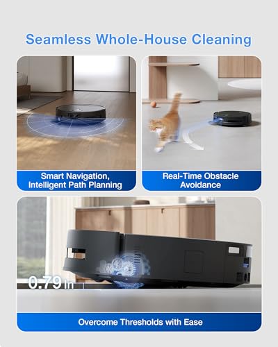 ECOVACS DEEBOT T80S Omni Robot Vacuum and Mop, 24800Pa Suction, 2026 New - image 5