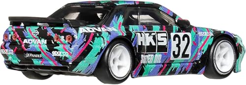 Image of Hot Wheels Bourvard Nissan Skyline GT-R(R32) Pandem Collectiable Toy Mini Car 3+ Multi JHW41