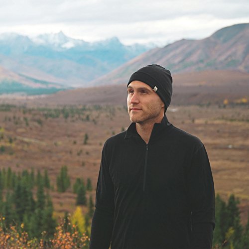 Minus33 Merino Wool Woolverino Micro 1/4 Zip Men's Mock Neck - 84% Merino Wool, 12% Nylon, 4% Spandex4