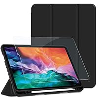 EasyAcc Custodia Compatibile con iPad PRO 12.9 2020 con Portapenne in Vetro Temperato(Supporta la...