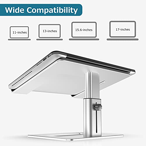 Support ordinateur portable ergonomique en aluminium pliable et ventilé