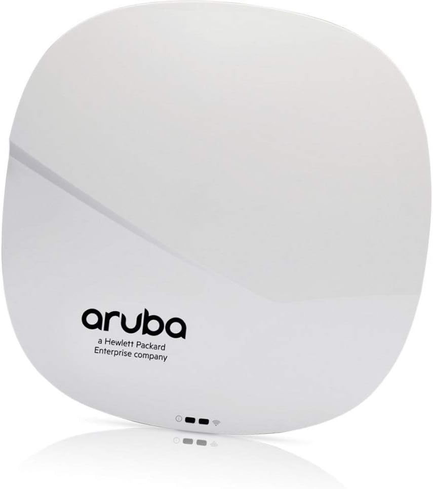 Aruba IAP-335-US Instant Access Point JW825A (802.11ac Wave 2, 2.4GHz/5GHz Dual-Band, Bluetooth Low Energy, POE) (Renewed)