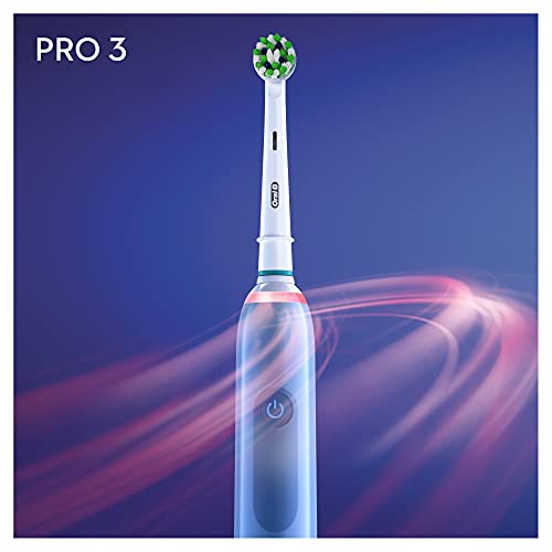 Oral-B Pro 3 3000 Cross Action, Blau, 1 Stück (1er Pack) – Bild 4