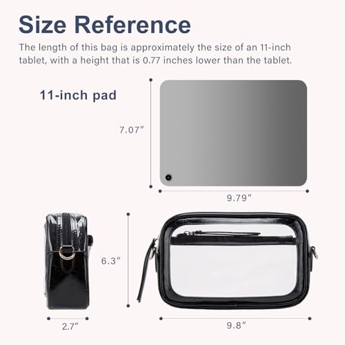 Clear Purse for Women, Clear Bag for Stadium Events3