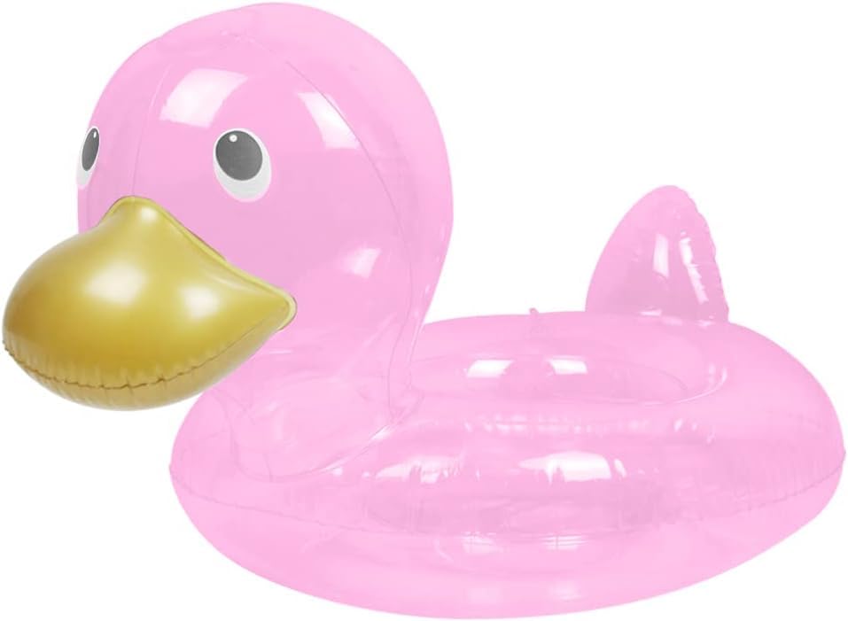 Rady  ノベ トロピカルピンクアヒルちゃん浮き輪 Amazon | 浮き輪 浮輪 アヒル 足入れ式 浮き輪 うきわ 水遊び用