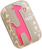 Tragbare Aufbewahrungsbox for Einweichen von Kontaktlinsen, Niedliches Cartoon-Muster Kreativer Kontaktlinsenbehälter Aufbewahrungshalter for Linsenpflege Rot (8,3 x 5,5 cm) (Color : OneColor)