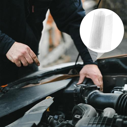 Malla de aluminio para coche en aleación premium de 100x33cm de alta resistencia 3