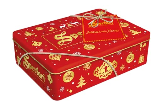 Sperlari - Latta di Natale Edizione Limitata con Torroncini Morbidelli - 250 gr