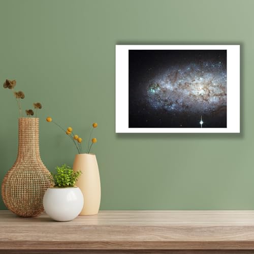 Impression d'art mate NGC 2976 Spiffing Prints édition prestige Télescope Hubble - 3