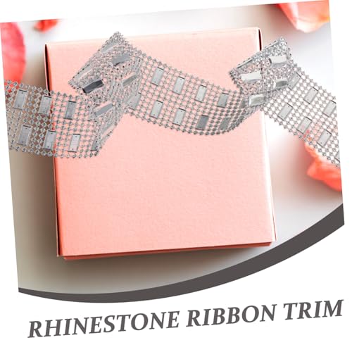 Cinta de pedrería resistente para decorar ropa y bolsos con brillo duradero 8