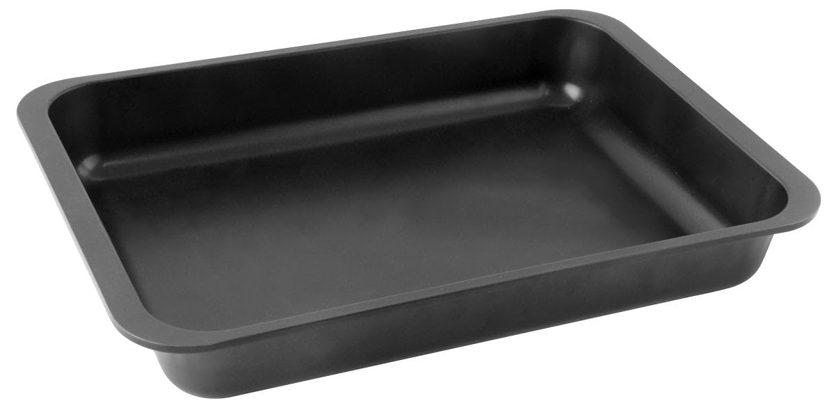 Zenker "Special Cooking Oven Baking Tin, Enamel, Black, 40 x 29 x 6 cm