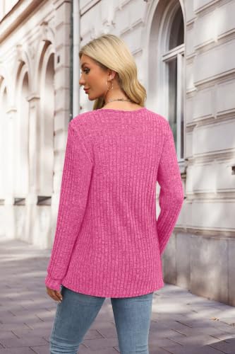 Image of XIEERDUO Sweater for Women Winter Clothing Long Sleeve Shirts Fall Fashion Must Haves Comfiest Airport Outfits Trendy