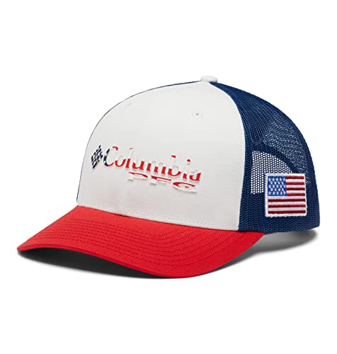 Image of Columbia Unisex Adult PFG Logo Mesh Ball Cap