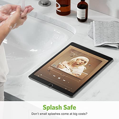 apiker [2 Pack] Screen Protector for iPad 7th Generation 10.2 Inch (iPad 7) 2019 Release, Tempered Glass Screen Protector Apple Pencil