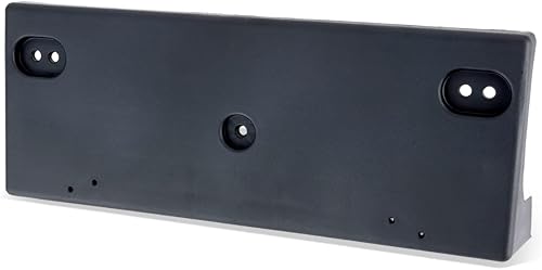 Soporte de montaje de placa frontal de estilo fábrica compatible con Forte Koup 2.0L EX 14-15, negro mate