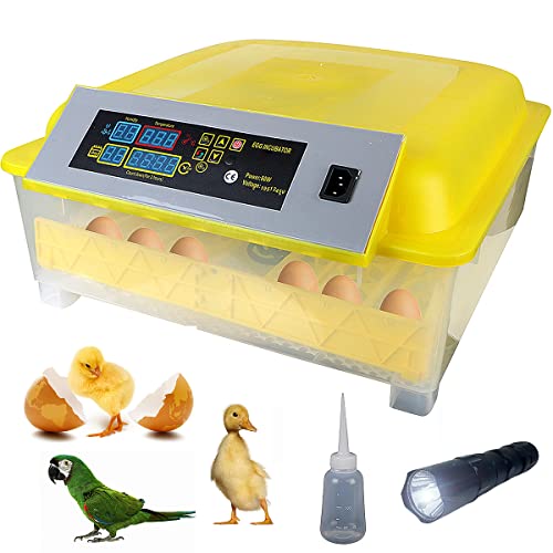 ARCOSHOP Incubadora De 48 Huevos para Pollos Y Aves con Giro Automático HHD