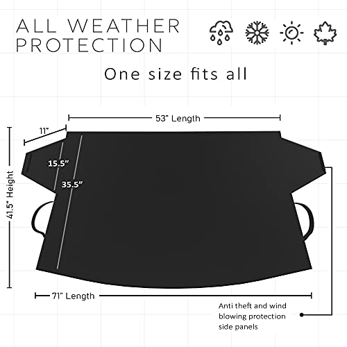 Oxgord WSSC-FR Windshield Cover For Ice And Snow thumb #5