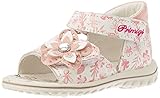 Matériau extérieur : cuir Primigi Bébé Fille Baby Sweet Sandale, Blanc et Rose, 20 EU