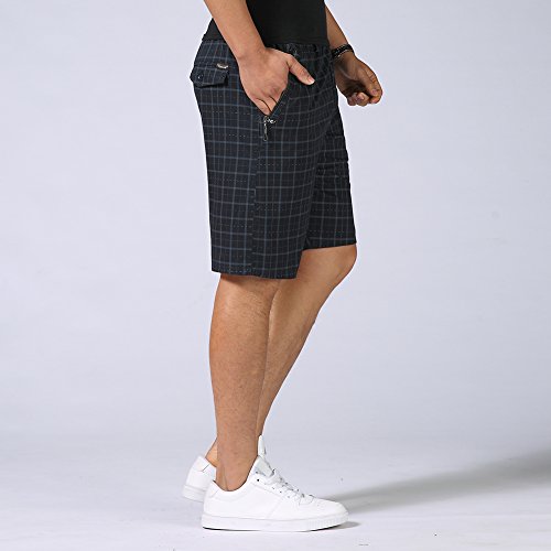 SK Studio Uomo Pantaloncini Corti Eleganti Bermuda...