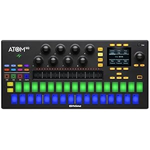 PreSonus ATOM SQ, hybride MIDI-keyboard/pad-performance en productie-controller met softwarecontroller inclusief Studio…