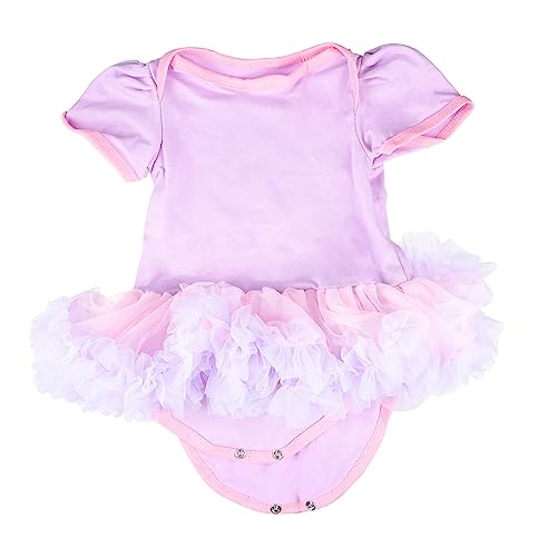 ULDIGI Girl Newborn Outfit Romper Skirt Gauze Dress for Photography Stage Performance