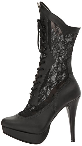 Pleaser Pink Label Women's Chloe115/Bpu Ankle Bootie, Black Faux Leather, 15 M Us #TOP7