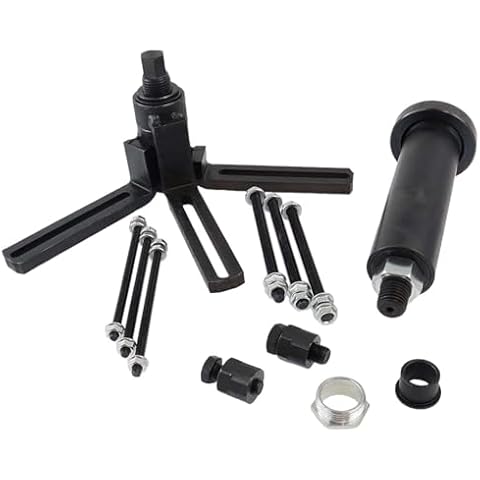 GZZTORES Crankcase Splitter Separator & Crank Puller Installation Tool Compatible with Motorcycle Dirt Bike for Disassembling Vertically Split 2 or 4-stroke Crankcase Cover