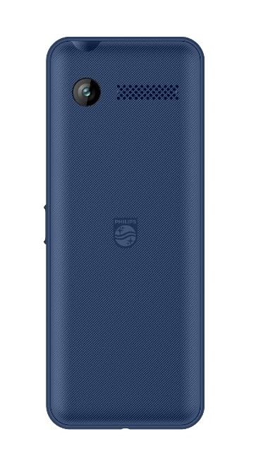 Image of Philips All-New E2221 Sleek & Stylish |Keypad Mobile with 2.4 inch Screen|2500 MAH Battery | 2030mm Speaker| Wireless FM | Bright Torch| Digital Camera|Blue