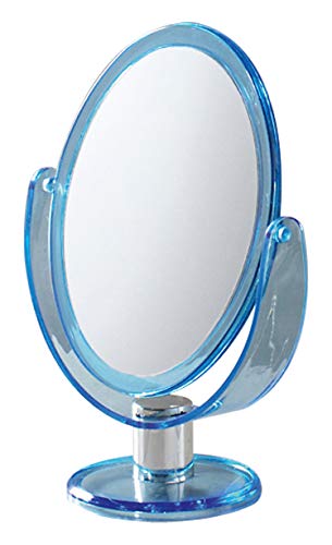 Gedy CO201805100 Espejo de Aumento, Azul, 10X17.6X25