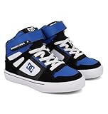 DC Pure Skate-Schuh, blau/schwarz/weiß, 35 EU