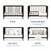 Delta Children Ollie 4-in-1 Convertible Crib - Greenguard Gold Certified, Walnut Espresso