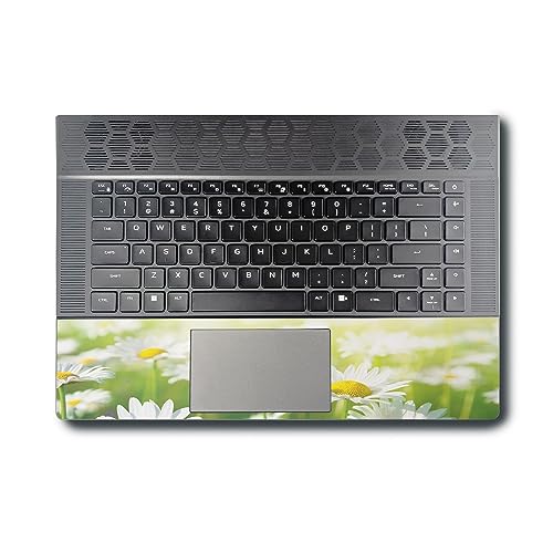 Image of MightySkins Skin Compatible with Alienware X16 R1 (2023) Full Wrap Kit - Field of Daisies | Protective, Durable, and Unique Vinyl Decal wrap Cover | Easy to Apply & Change Styles | Made in The USA