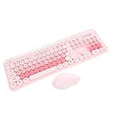 LARGE COMPATIBILITÉ : Ce combo clavier et souris est compatible avec une large gamme de systèmes d'exploitation, y compris la prise en charge de 2000 ME 7 8 10, la prise en charge de VISTA.Le clavier fonctionne parfaitement avec les ordinateurs de bureau, les ordinateurs portables, les PC et même les téléviseurs intelligents.