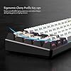 Rainy Japanese Anime Keycaps 60 65 75 100 Percent,Cherry Keycaps130 Keys PBT Dye Sublimation Custom Keycaps Set for Mechanical Keyboard 61/64/75/84/87/104/108 Layout with Key Pulle (Black) - Image 3