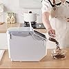Pet Food Storage Container with Measuring Cup