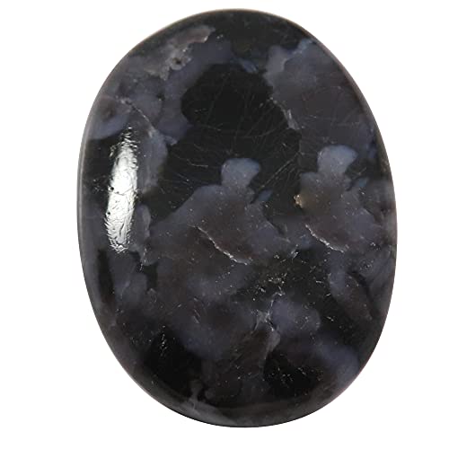 Jaspe naturel cabochon ovale 40,45 carats Gabbro Qh21 pierre brute pour bijoux DIY