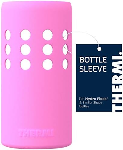Thermi Protective Silicone Sleeve for Hydro Flask Water Bottles (18oz, 21oz, 32oz, 40oz, 64oz)