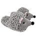 Ofoot Winter-Hausschuhe für Damen, warm, Eltern-Kind-Hausschuhe, Koala, Fuchs, Eule, Katze, Löwe, Kaninchen, Ratte, langlebig, rutschfeste Gummi-Laufsohle