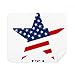 America Star Flag The USA Pattern Cleaning Cloth Screen Cleaner 2pcs Suede Fabric
