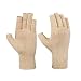 Hotfiary Compression Arthritis Gloves for Women Men Relieve Rheumatoid Osteoarthritis Carpal Tunnel Fingerless Gloves (1pair)